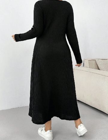 Rochie lunga SHEIN CURVE, negru