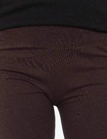 Pantaloni Zara, maro