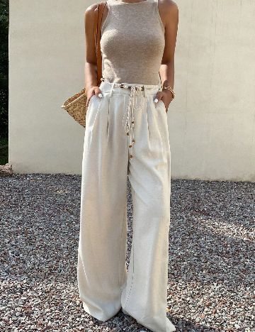 Pantaloni SHEIN, bej