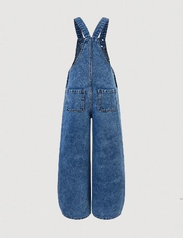 Salopeta Shein Kids, albastru