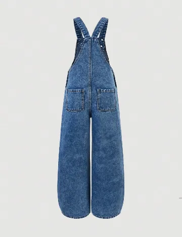 Salopeta Shein Kids, albastru