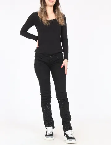 Blugi Bershka, negru