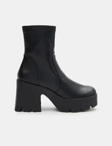 Botine Sinsay, negru
