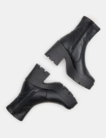 Botine Sinsay, negru