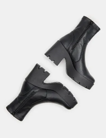 Botine Sinsay, negru