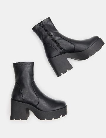 Botine Sinsay, negru