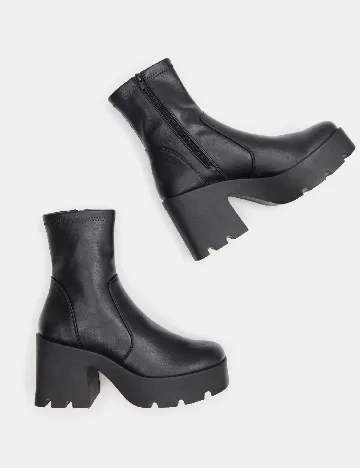 Botine Sinsay, negru