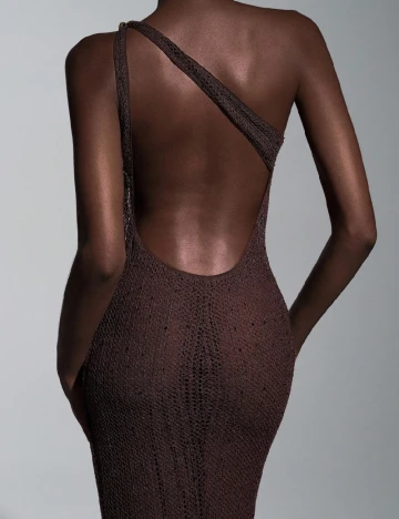 Rochie lunga SHEIN, maro