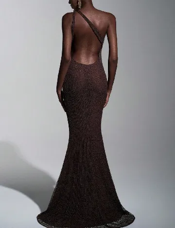 Rochie lunga SHEIN, maro