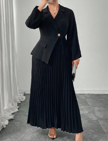 Rochie lunga SHEIN CURVE, negru