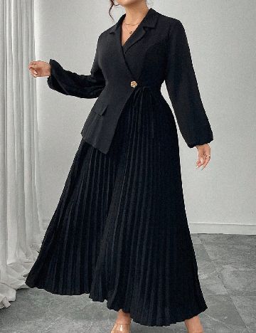 Rochie lunga SHEIN CURVE, negru