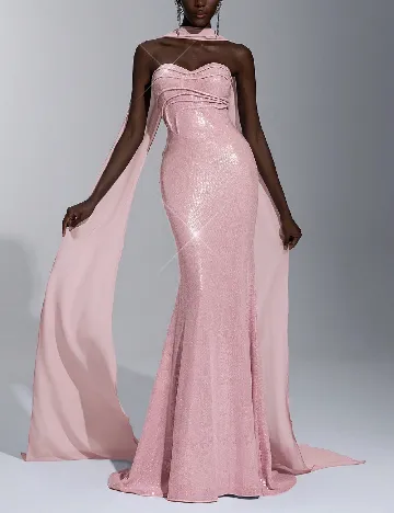 Rochie lunga SHEIN, roz