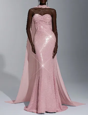 Rochie lunga SHEIN, roz