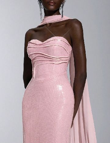 Rochie lunga SHEIN, roz