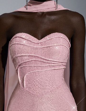 Rochie lunga SHEIN, roz