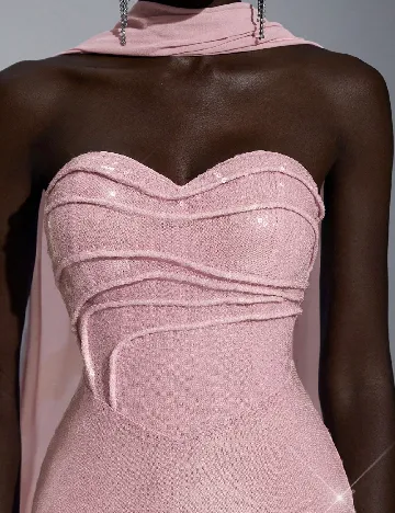 Rochie lunga SHEIN, roz