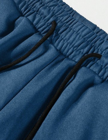 Pantaloni SHEIN, albastru