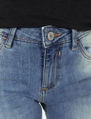 Blugi Bershka, albastru