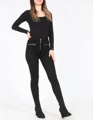 Blugi Bershka, negru