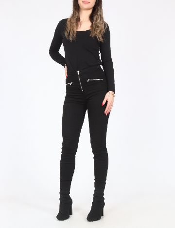 Blugi Bershka, negru