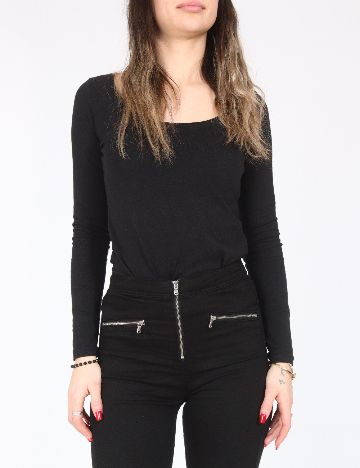 Blugi Bershka, negru