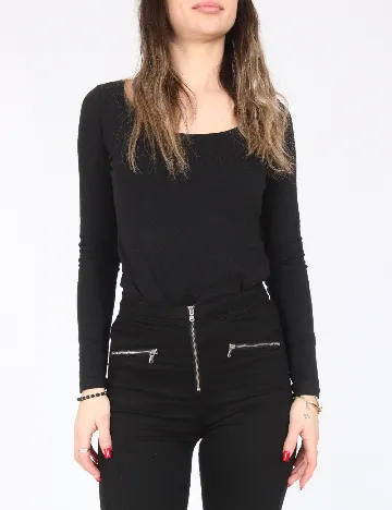 Blugi Bershka, negru