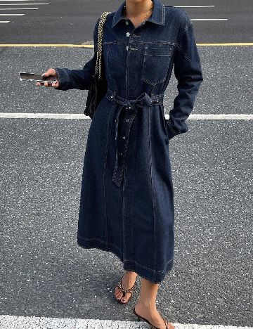 Rochie lunga SHEIN, bleumarin