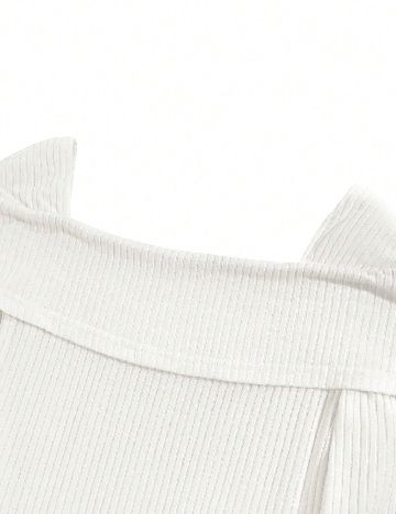 Rochie medie SHEIN, alb