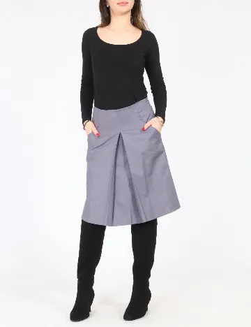 Fusta Zara, gri