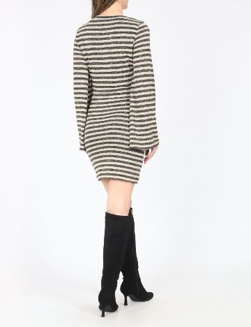 Rochie scurta Zara, albastru/bej