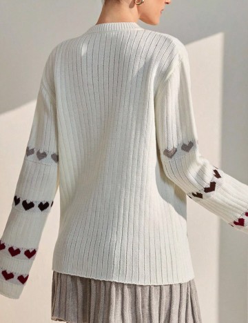 Cardigan SHEIN, ecru