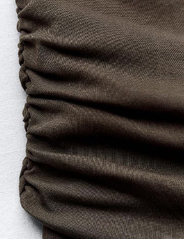 Rochie scurta Zara, maro