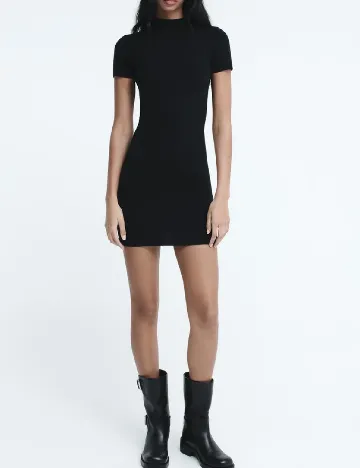 Rochie scurta Zara, negru