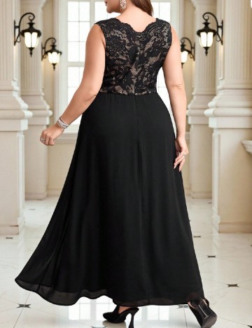 Rochie lunga SHEIN CURVE, negru