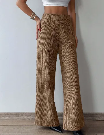 Pantaloni SHEIN, maro