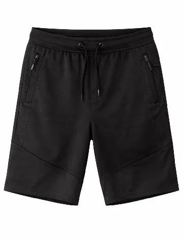 Pantaloni scurti Pull&Bear, negru