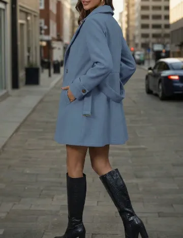 Palton SHEIN, albastru