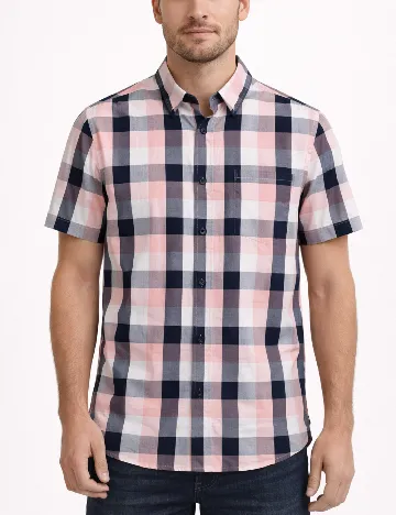 Camasa Pull&Bear, mix culori