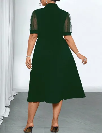 Rochie medie SHEIN CURVE, verde