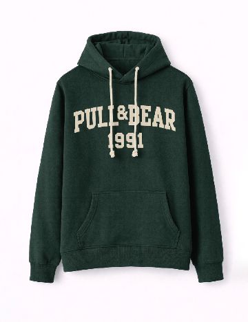 Hanorac Pull&Bear, verde