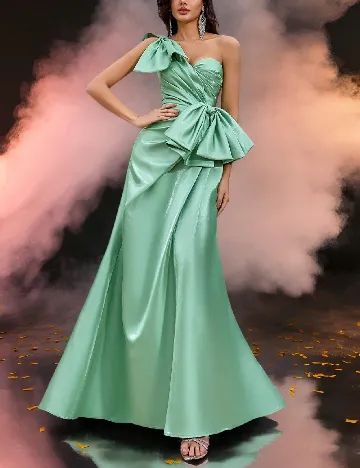 Rochie lunga SHEIN, verde