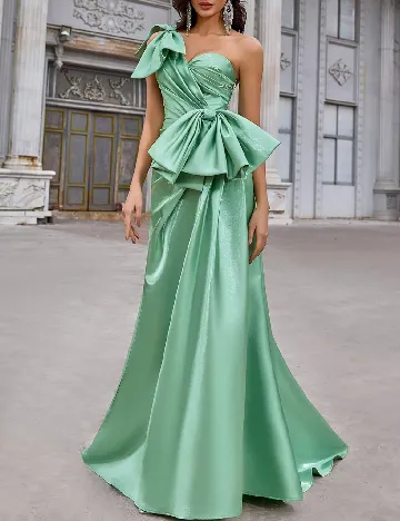 Rochie lunga SHEIN, verde