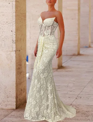 Rochie lunga SHEIN, bej