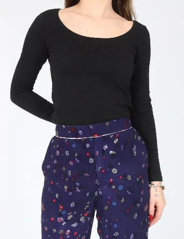 Pantaloni Zara, bleumarin