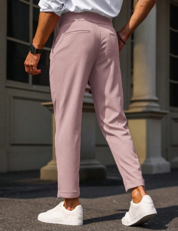 Pantaloni SHEIN, roz