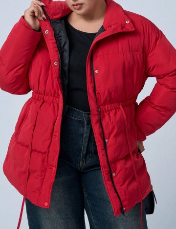 Geaca SHEIN CURVE, rosu