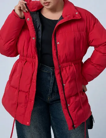 Geaca SHEIN CURVE, rosu