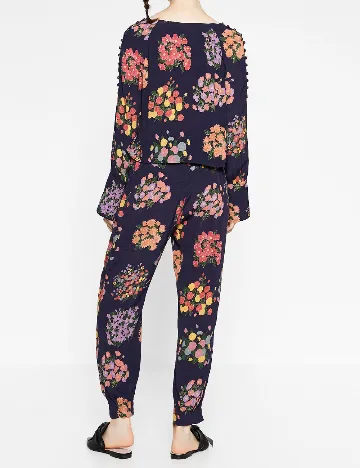 Pantaloni Zara, bleumarin