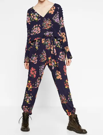 Pantaloni Zara, bleumarin