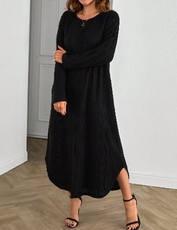 Rochie medie SHEIN, negru